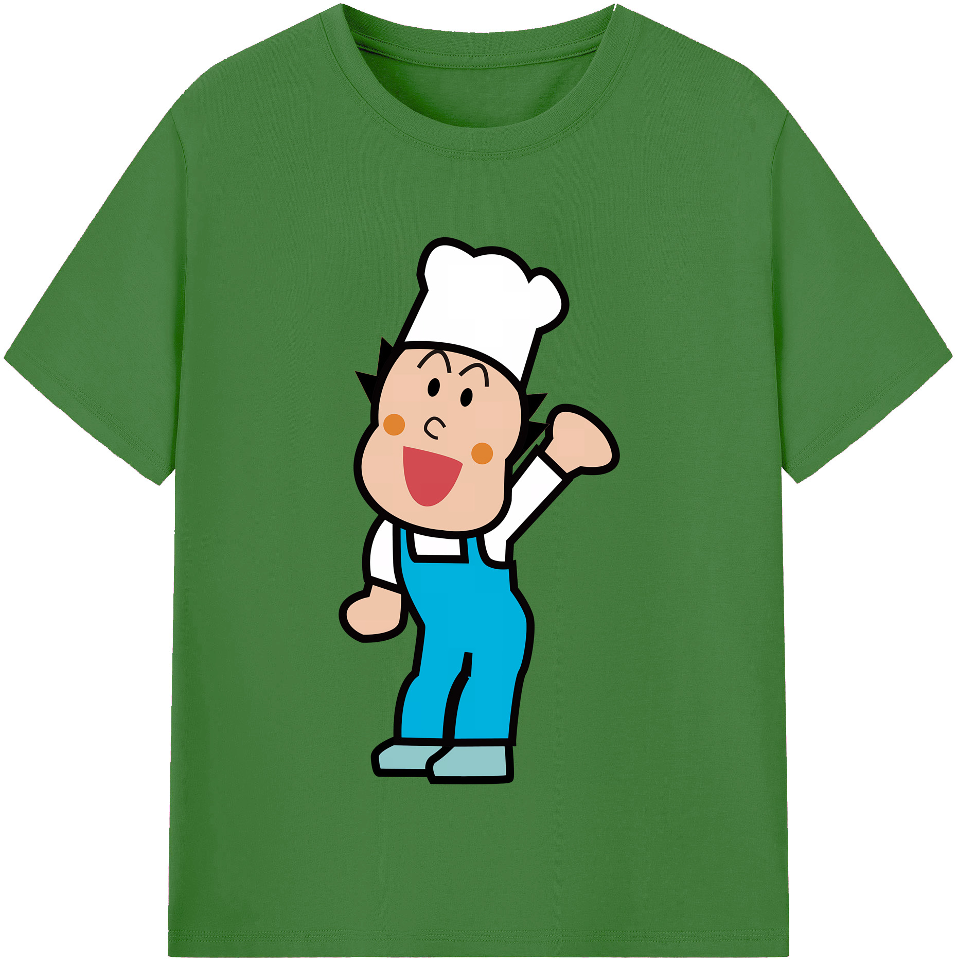 （画像用） アンパンマン Anpanman レディースカジュアルプリントTシャツ（綿100％）